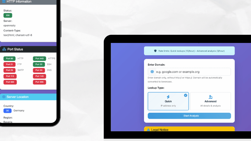 DNS Management Screenshot